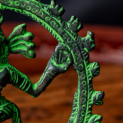 ダンシング・シヴァ 緑青仕上げ 高さ:9.5cm程度 - サブ3