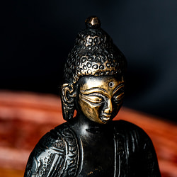 薬師如来 立像 重厚なブラス製 高さ19.5cm程度 - サブ3