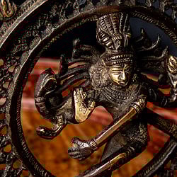 ダンシング・シヴァ 重厚なブラス製 高さ21cm程度 - サブ3