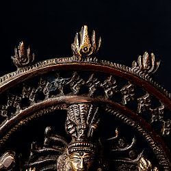 ダンシング・シヴァ 重厚なブラス製 高さ21cm程度 - サブ5