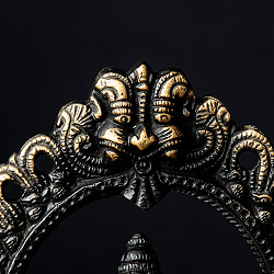 ラクシュミ 半跏像 重厚なブラス製 高さ19cm程度 - サブ5