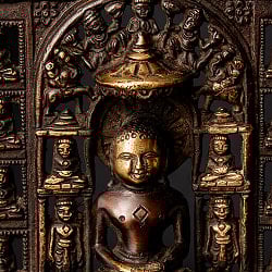 マハーヴィーラ ジャイナ教の開祖 重厚なブラス製 高さ:31.5cm程度 - サブ2