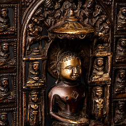 マハーヴィーラ ジャイナ教の開祖 重厚なブラス製 高さ:31.5cm程度 - サブ3