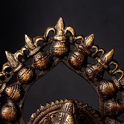 サラスヴァティ 坐像 重厚なブラス製 高さ:26.5cm程度 - サブ5