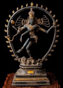 【一点もの】アンティーク調 特大サイズ ダンシング・シヴァ ナタラジ 75cm