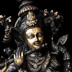 真鍮黒塗仕上げ 特大サイズ クリシュナ 75cm - サブ2