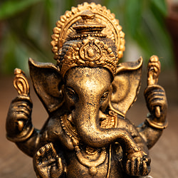 ガネーシャ像 バリ・ヒンドゥーの神様像 レジン製 14.5cm - サブ4