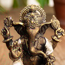 ガネーシャ像 バリ・ヒンドゥーの神様像 レジン製 14.5cm - サブ2