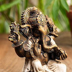 ガネーシャ像 バリ・ヒンドゥーの神様像 レジン製 14.5cm - サブ3