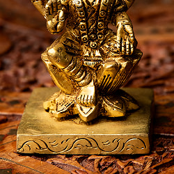 ラクシュミー坐像 高さ9.5cm - サブ5