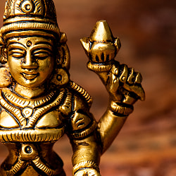 ラクシュミー坐像 高さ10cm - サブ4