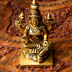 ラクシュミー坐像 高さ10cm - サブ5