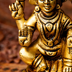 ラクシュミー坐像 高さ10cm - サブ3