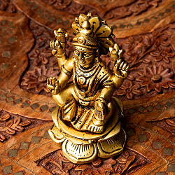 ラクシュミー坐像 高さ10cm - サブ5