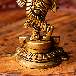 ブラス製 クリシュナ神像高さ：16cm - サブ5