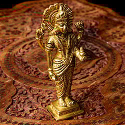 ダンワンタリ 神像 アーユルヴェーダの神様 高さ14.5cm 5 - 立体的な造形です。