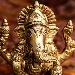 ブラス製 ガネーシャ 7.5cm - サブ3