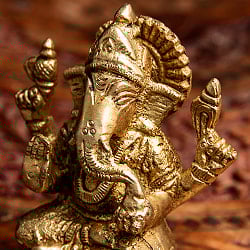 ブラス製 ガネーシャ 7.5cm - サブ4