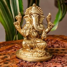 ブラス製 ガネーシャ 7.5cm