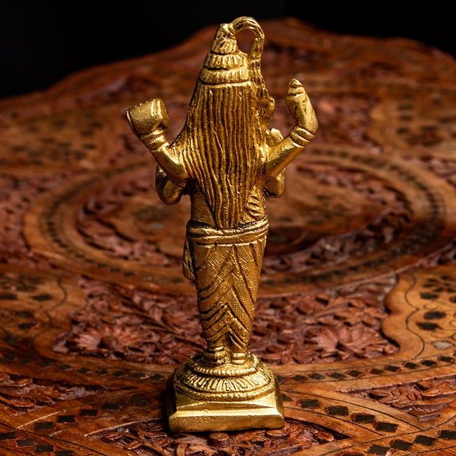 シヴァ 立像 14.5cm 8 - 裏面の様子です。