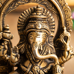 ブラス製 ガネーシャ 18cm - サブ2