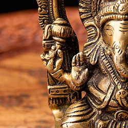 ブラス製 ガネーシャ 18cm - サブ4