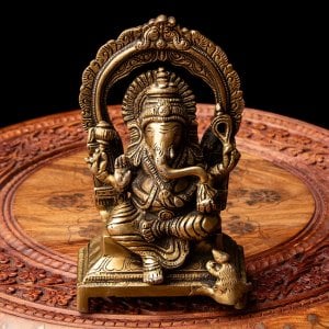 ブラス製 ガネーシャ 18cm