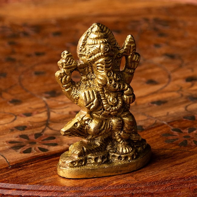 ガネーシャ 5.5cm 6 - 側面からの様子です。