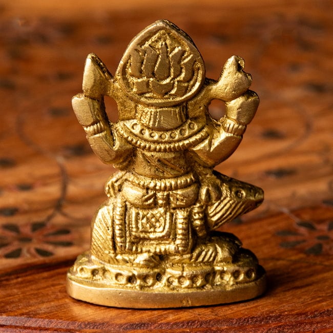 ガネーシャ 5.5cm 7 - 背面を見てみました。