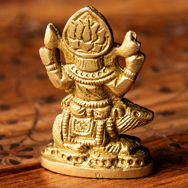 ガネーシャ 5.5cm 9 - 背面の様子です。