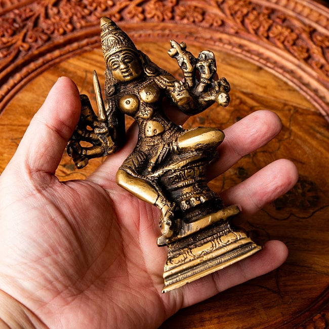 ドゥルガー ブラス製 14.5cm 12 - これくらいのサイズ感になります。