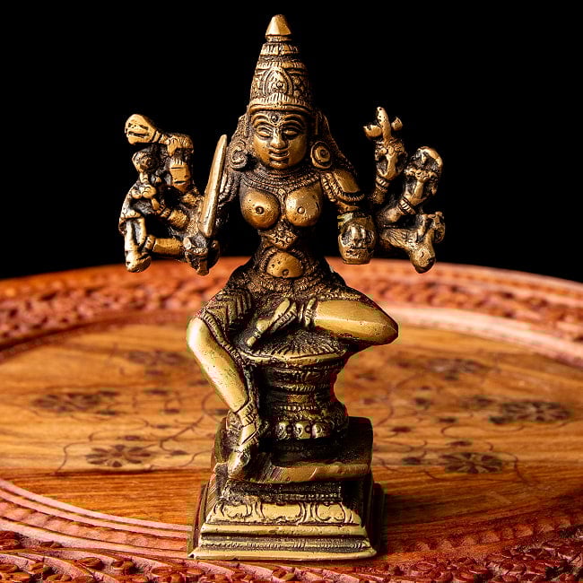 ドゥルガー ブラス製 14.5cm 3 - 全体を見てみました。