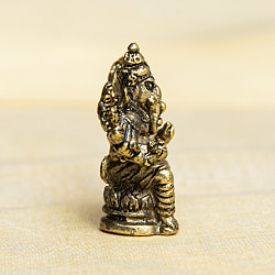 ガネーシャ　14手　多臂ガネーシャ　坐像　Ganesh　ミニ神像 - サブ3