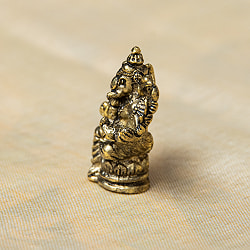 ガネーシャ　14手　多臂ガネーシャ　坐像　Ganesh　ミニ神像 - サブ5