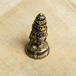 四面仏塔　ブッダの顔の塔　ストゥーパ　Buddha face stupa　ミニ神像 - サブ4