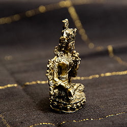 ホワイト・ターラー　白多羅菩薩　ターラー　坐像　White Tara　ミニ神像 - サブ3