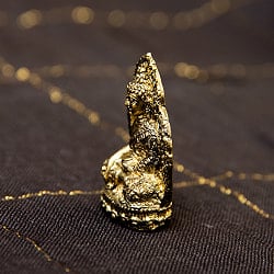 薬師如来　二重円光付き　バイシャジヤグル　仏像　坐像　Bhaishajyaguru　ミニ神像 - サブ5