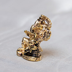 ガネーシャ　坐像　円光付き　Ganesha　ミニ神像 - サブ5