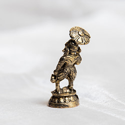 傘をさす　ガネーシャ　立像　Ganesha　ミニ神像 - サブ4