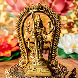 ムルガン カルティケーヤ スカンダ 軍神 Murugan / Kartik 高さ:約12cm - メイン