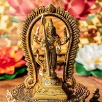 ムルガン カルティケーヤ スカンダ 軍神 Murugan / Kartik 高さ:約12cm