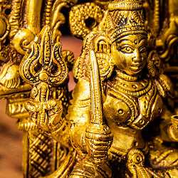 マリアンマン 疫病からの守護と農耕を司る 女神 マリアーイ シータラ Mariamman 高さ:約14.5cm - サブ4