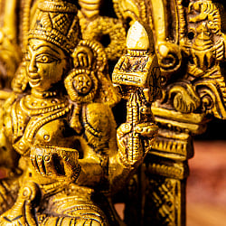 マリアンマン　疫病からの守護と農耕を司る　女神　マリアーイ　シータラ　Mariamman　高さ：約14.5cm - サブ5