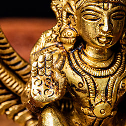 アイヤッパン /アイヤナール 南インドで信仰される純潔の神 Ayyappan 高さ:約14.5cm - サブ3
