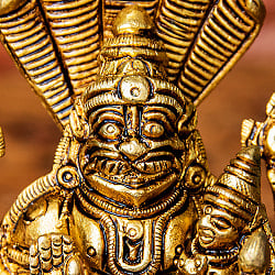 ナラシンハ・ラクシュミー ヴィシュヌの化身 Narashimha Lakshmi 高さ:約8.5cm - サブ2