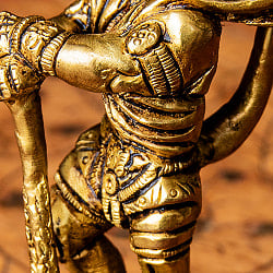 バーフバリ・ハヌマーン 金剛力のハヌマーン ハヌマン Bahubali Hanuman立像 高さ:約10.5cm - サブ3