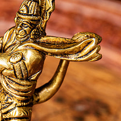 バーフバリ・ハヌマーン　金剛力のハヌマーン　ハヌマン　Bahubali Hanuman立像　高さ：約10.5cm - サブ5