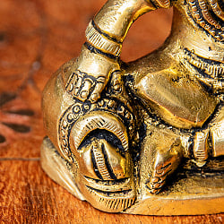 ベイビークリシュナ 幼児のクリシュナ Baby Krishna ブラス製 高さ:約7cm - サブ3