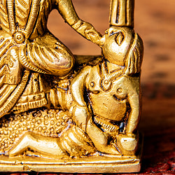 バガラームキー バグラムキ Baglamukhi マハーヴィディヤー 悪を成敗する女神 重厚なブラス製 高さ:約10cm - サブ4