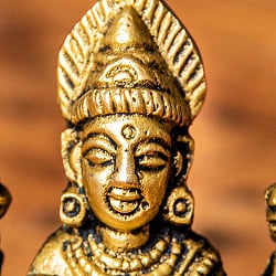 ガンガー ガンジス河の女神 Ganga ブラス製 高さ:約5.5cm - サブ2